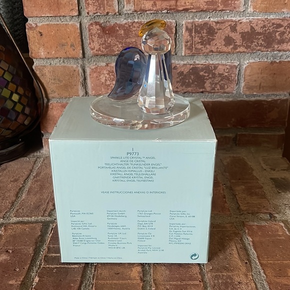 PartyLite Sparkle Lite Crystal Angel - Picture 3 of 7